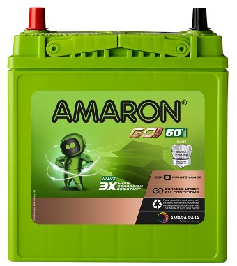 AMARON GO Automotive Battery - 38B20L (AAM-GO-00038B20L)